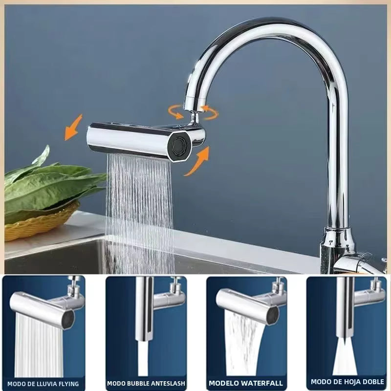 GRIFO DE COCINA 360° 4 EN 1 – LIMPIEZA POTENTE (ENVIO GRATIS PAGA EN CASA)