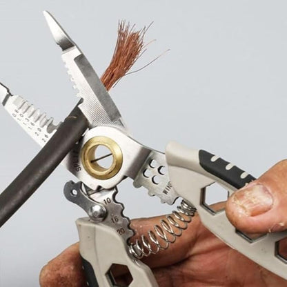 🔧PINZA PELACABLES MULTIFUNCIÓN 8 EN 1 – HERRAMIENTA PROFESIONAL TODO EN UNO⚡( ENVIO GRATIS PAGA EN CASA)