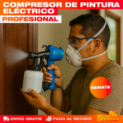 COMPRESOR DE PINTURA ELÉCTRICO MULTIFUNCIONAL (ENVIO GRATIS PAGA EN CASA)
