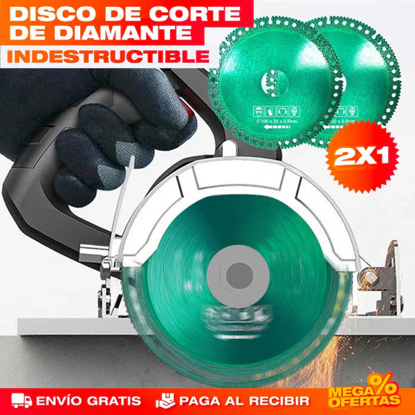 PROMO 2X1 DISCO DE CORTE DE DIAMANTE (ENVIO GRATIS PAGA EN CASA)