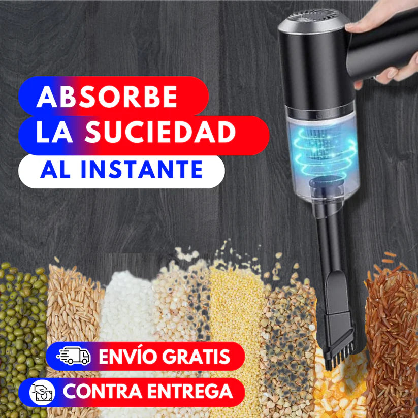 ASPIRADORA SOPLADORA PORTATIL 3 EN 1 (ENVIO GRATIS PAGA EN CASA)