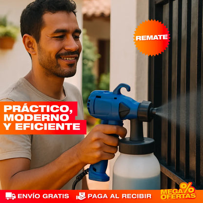COMPRESOR DE PINTURA ELÉCTRICO MULTIFUNCIONAL (ENVIO GRATIS PAGA EN CASA)