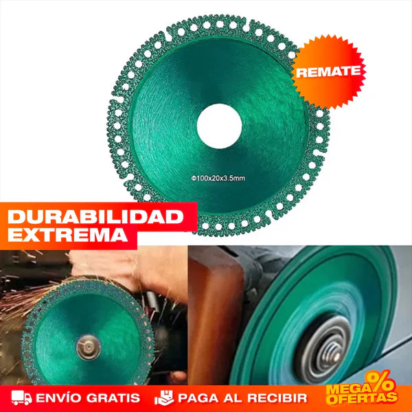 PROMO 2X1 DISCO DE CORTE DE DIAMANTE (ENVIO GRATIS PAGA EN CASA)