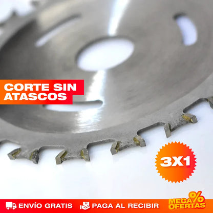PROMO 3X1 DISCO POWER SIERRA DOBLA CARA (ENVIO GRATIS PAGA EN CASA)