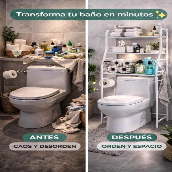 MULTITRACK ORGANIZADOR DE BAÑO (ENVIO GRATIS PAGA EN CASA)