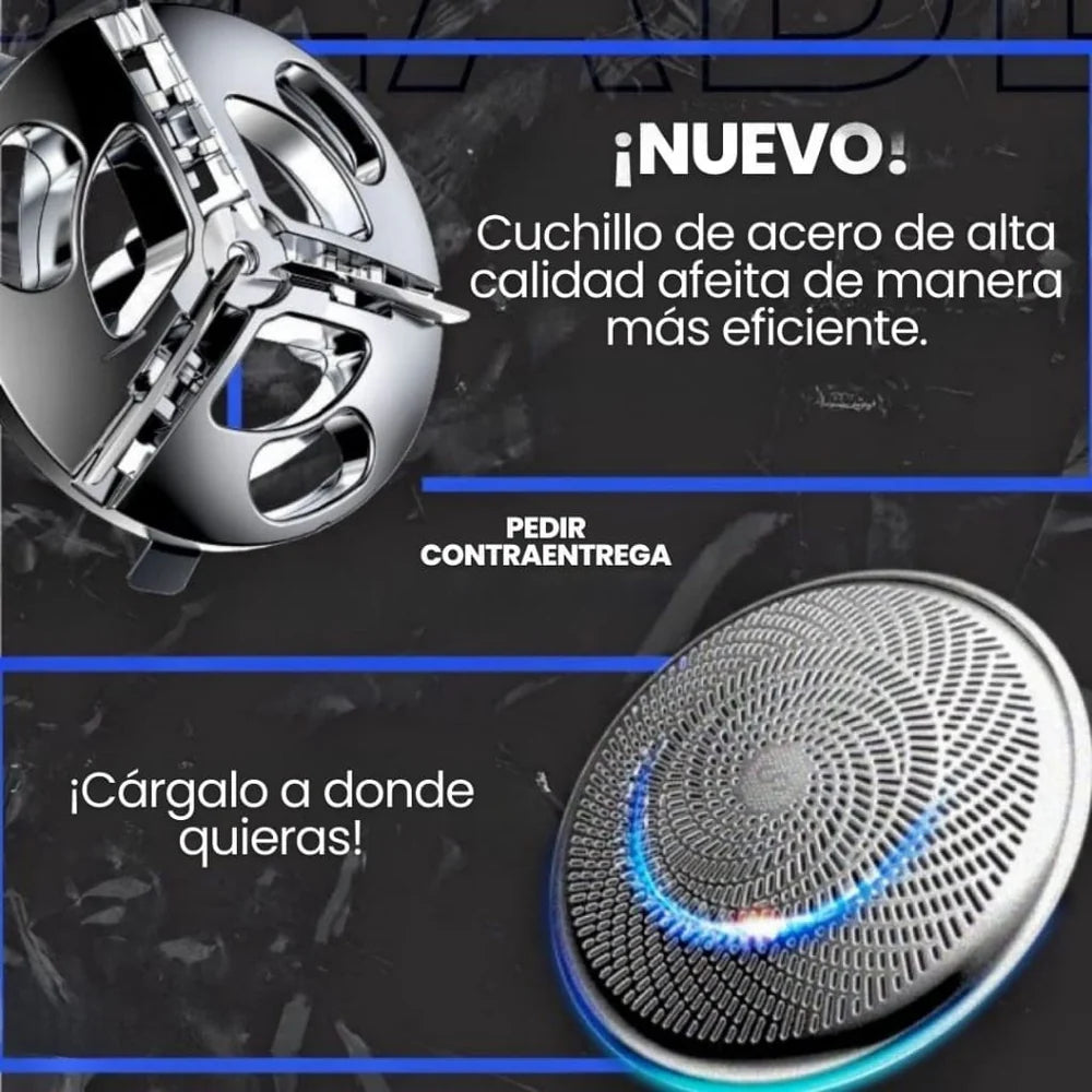 Mini Afeitadora Eléctrica – Portátil y Recargable (Envio Gratis Paga En Casa)