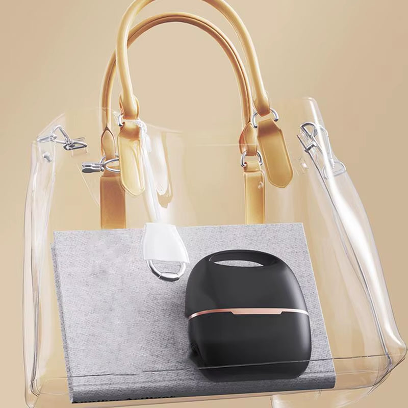 Small Hair Straighteners Fast Heating Portable Straighteners Hair Styling Tool Less Frizz Smoother Straightening Brush For