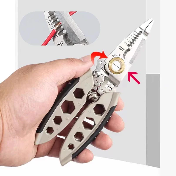 🔧PINZA PELACABLES MULTIFUNCIÓN 8 EN 1 – HERRAMIENTA PROFESIONAL TODO EN UNO⚡( ENVIO GRATIS PAGA EN CASA)