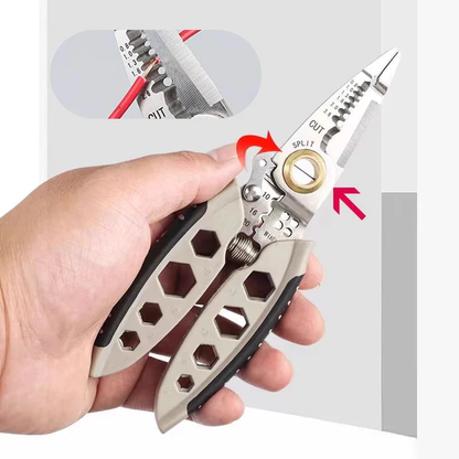 🔧PINZA PELACABLES MULTIFUNCIÓN 8 EN 1 – HERRAMIENTA PROFESIONAL TODO EN UNO⚡( ENVIO GRATIS PAGA EN CASA)