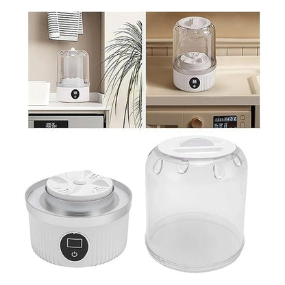 Mini Lavadora Portátil Más higiene, menos esfuerzo y ahorro real en cada lavado