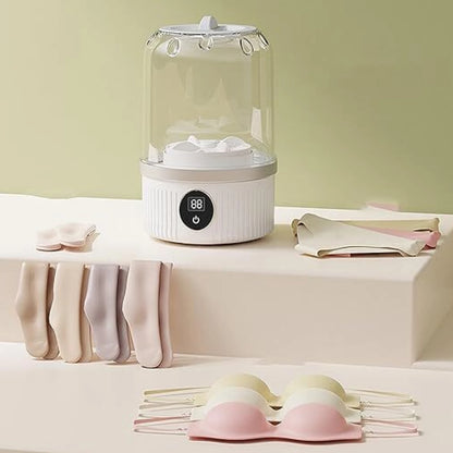 Mini Lavadora Portátil Más higiene, menos esfuerzo y ahorro real en cada lavado